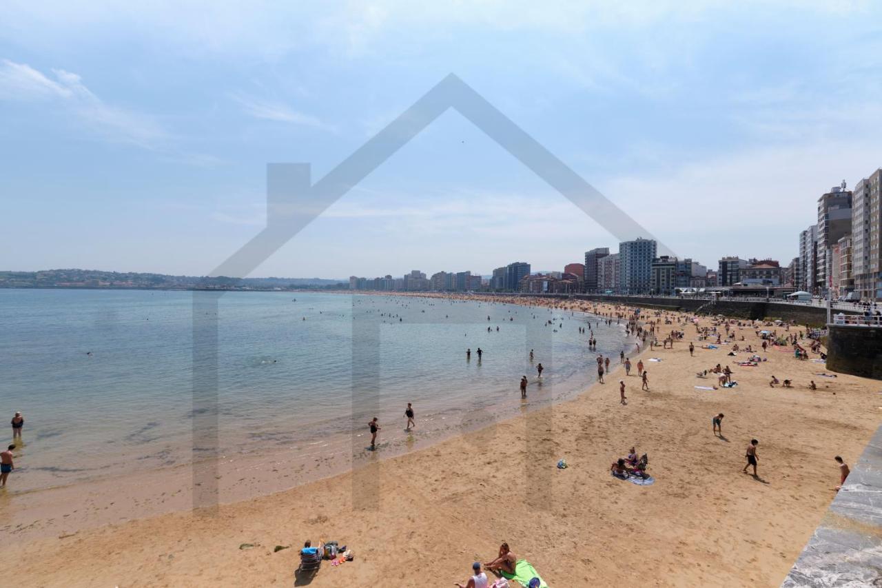El Pixin - Apartamento De Gran Categoria En Gijón Eksteriør bilde